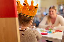 Geburtstagsfeier im Kindergarten