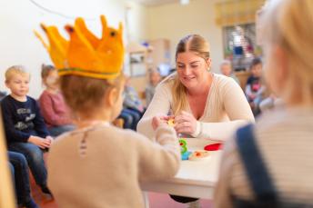 Geburtstagsfeier im Kindergarten