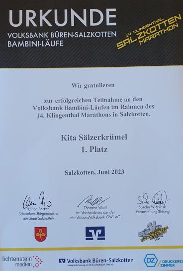 Prominenter Besuch im Sälzerkrümel